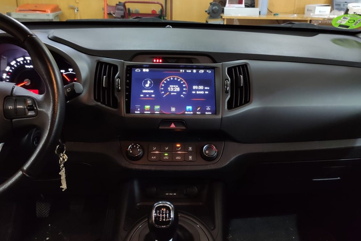 Pantalla AndroidAuto y Carplay en Kia Sportage